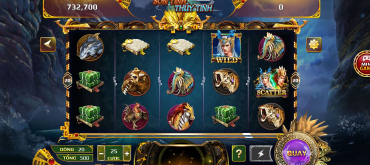 Cách chơi Nổ Hũ Sơn Tinh Thuỷ Tinh Kubet