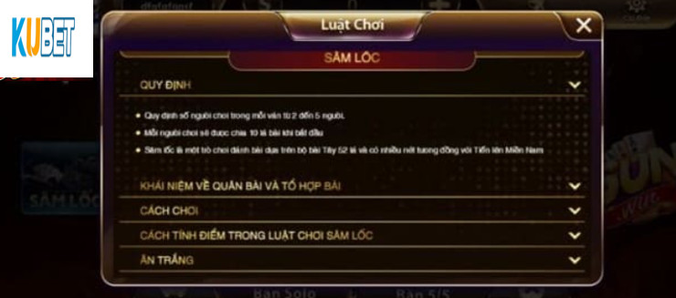 Luật chơi đánh bài sâm đơn giản
