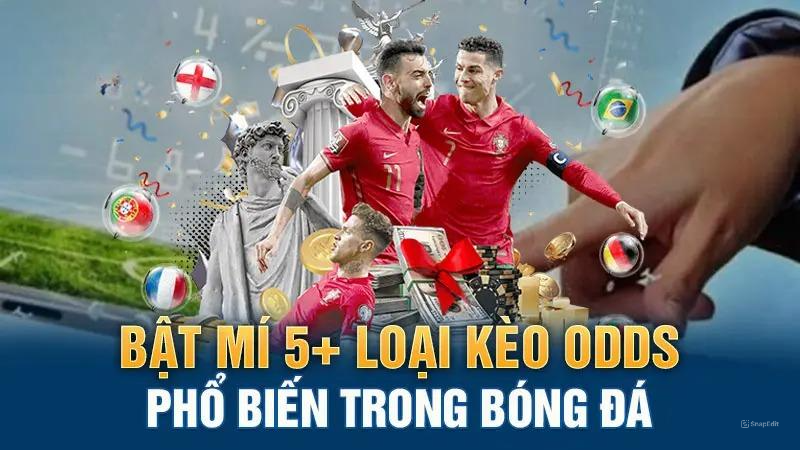 Bật mí 5+ loại kèo Odds phổ biến trong bóng đá