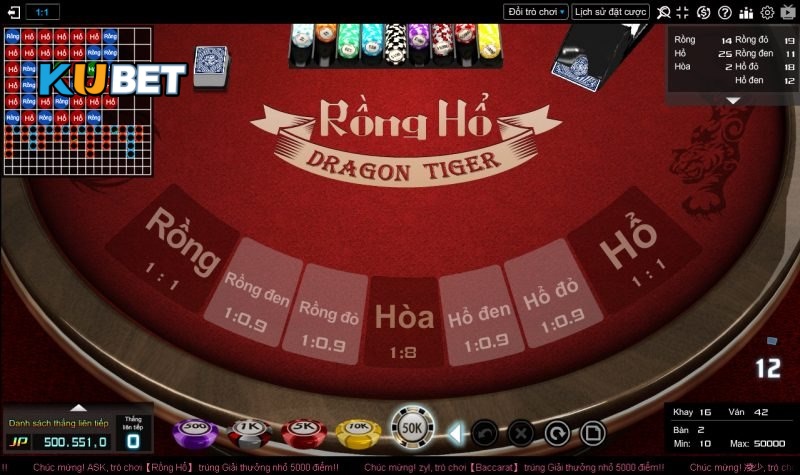 Tính điểm dễ dàng theo giá trị lá bài